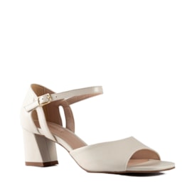 Sandalia Couro Cavezzale Napa Off White 103426