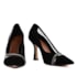 Scarpin de Couro Cavezzale Nobuck  Preto 103822