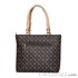 Shopping Bag Feminina Personnalite Cavezzale Monograma Chocolate/bege 102753
