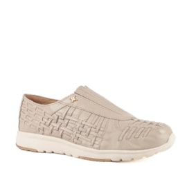 Tênis de Couro Cavezzale Pelica Nude 103842