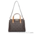 Tote Bag Feminina Personnalite Cavezzale Monograma Chocolate/caramelo 102742