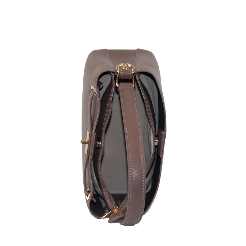 Tote Bag Média Feminina Cavezzale Marrom 105542